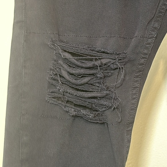 Helmut Lang Blue Ripped Cotton Pans Size 31x32 GREAT CONDTION - Picture 4 of 16